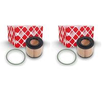 Febi bilstein 23468 Filtro de aceite (Paquete de 2)