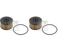 Febi bilstein 27141 Filtro de aceite (Paquete de 2)