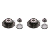 Febi BILSTEIN 2x Cubo Kit Cojinete de Rueda Trasero para Peugeot 307 Citroën C4