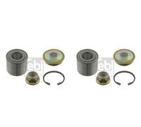 Febi BILSTEIN 2x Cubo Kit Cojinete de Rueda Trasero para Renault Clio III Nissan