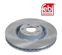 FEBI BILSTEIN 2X Disco De Freno Delante Ø345 Mm Ventilado Para Audi A4 8EC B7