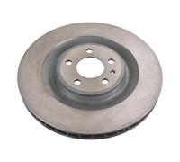 FEBI BILSTEIN 2x Disco De Freno Trasero Ø356 Mm Ventilado Para Porsche Macan