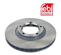 FEBI BILSTEIN 2X Discos De Freno Delanteros Ventilados Recubiertos Para Hyundai