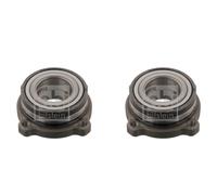 Febi BILSTEIN 2x Eje de Rueda Juego Cojinetes Trasero para BMW X5 X6 F15 F85 E70
