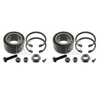 FEBI BILSTEIN 2X Rodamiento De Rueda Delantero Para Audi 80 90 VW Passat Variant
