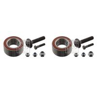 FEBI BILSTEIN 2X Rodamiento De Rueda Delantero Para Audi Cabriolet 80 8G7 B4 8C