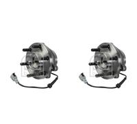 FEBI BILSTEIN 2X Rodamiento De Rueda Delantero Para Nissan NP300 Navara D40 R51