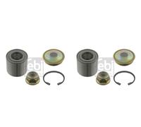 FEBI BILSTEIN 2X Rodamiento De Rueda Trasero Para Renault Scénic II Megane JM0 1