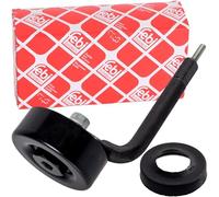 Febi bilstein 30114 Polea tensora, correa trapezoidal con dentado interior