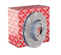 Disco de freno FEBI BILSTEIN 30553 delantero, ventilado , perforado, 1 Pieza
