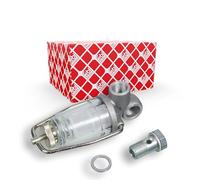 FEBI BILSTEIN 35084 Filtro combustible Primer filtro con mirilla de cristal con juntas con tornillo hueco con estribo de sujeción