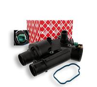 Febi bilstein 36037 Termostato, refrigerante | Compatible con: CITROËN C5 II, C5 II Break, C5 III, C5 III Break, C6, C8, C-CROSSER, C-CROSSER ENTERPRISE, FIAT ULYSSE