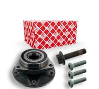 Febi bilstein 46334 Kit de rodamientos de rueda con cubo de rueda, tornillo de eje de transmisión y tornillos de fijación, paquete de una