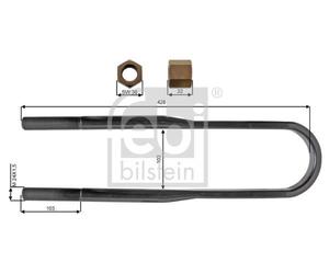 FEBI BILSTEIN Brida de ballesta (Ref: 39178)