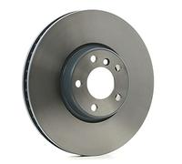 FEBI BILSTEIN Disco de freno Delantero, izquierda Ø348mm Espesor: 36mm Corona de Agujeros - Ø: 120mm ventilación interna 104949 Compatible con BMW 5 Touring F11 5 Sedán F10 7 F01, F02, F03, F04