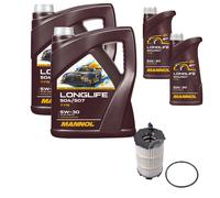 Febi BILSTEIN Filtro 12L mannol Longlife 504/507 5W-30 para Audi A5 8T3 S5