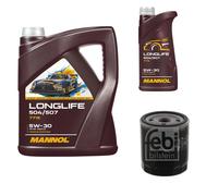 Febi BILSTEIN Filtro 6L mannol Longlife 504/507 5W-30 para Renault Espace II