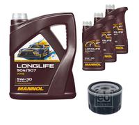 Febi BILSTEIN Filtro 8L mannol Longlife 504/507 5W-30 para Renault Twingo I