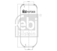 FEBI BILSTEIN Fuelle, suspensión neumática (Ref: 107303)