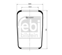 FEBI BILSTEIN Fuelle, suspensión neumática (Ref: 39560)