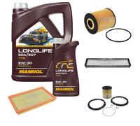 FEBI BILSTEIN Inspección set 6L MANNOL Longlife 504/507 5W-30 para Mini Mini