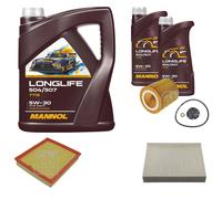 FEBI BILSTEIN Inspección Set 7L MANNOL LONGLIFE 504/507 5W-30 Para BMW 3er