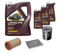 FEBI BILSTEIN Inspección Set 8L MANNOL LONGLIFE 504/507 5W-30 Para Lancia Kappa