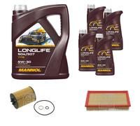 Febi BILSTEIN Inspección Set 9L mannol Longlife 504/507 5W-30 para BMW, X5