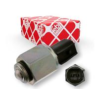 Febi bilstein Interruptor piloto de marcha atrás, 2 posiciones, Palanca de bisagra, Negro, ON-OFF