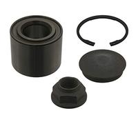 FEBI BILSTEIN Juego de cojinete de rueda 39622 Eje trasero, derecha Eje trasero izquierda 30mm Diámetro exterior: 62mm Rodamiento de rodillos cónicos con circlip