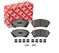 FEBI BILSTEIN Juego de pastillas de freno Delantero con avisador acústico de desgaste 181251 Juego de pastillas de freno