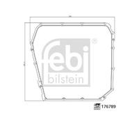 FEBI BILSTEIN Junta, cárter aceite - transm. autom. para AUDI: Q5, SQ5 (Ref: 176789)