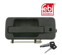 Febi BILSTEIN Manija de Puerta Izquierda Plástico Negro 24972 24973
