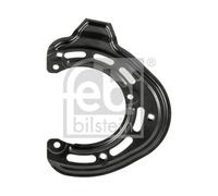 Febi BILSTEIN Placa de Anclaje Antisalpicaduras Delant. Izquierda para Opel