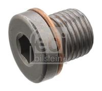 Febi bilstein 101021 - Tornillo de cierre con anillo de sellado (1 unidad)