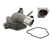 Febi bilstein Termostato 103708 con carcasa, junta y sensor de temperatura, 1 pieza