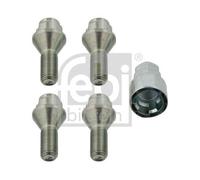 FEBI BILSTEIN Tornillos antirrobo para PEUGEOT: 207, 106, 307, Partner, Bipper, Ranch, 301, 208, 206, 406, 308, Expert, 1007, 2008, 206+ (Ref: 27051)