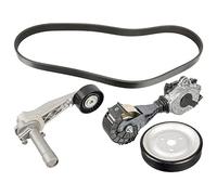 Juego de correas trapezoidales Febi Bilstein 107429, con tensor de correa, número de costillas 1, 1 pieza