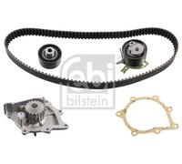 FEBI Bomba de agua + kit correa distribución CITROËN LAND ROVER PEUGEOT 2,2 4HP