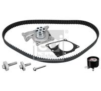 FEBI Bomba de agua + kit correa distribución para RENAULT NISSAN DACIA 1,5 K9K