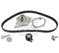 FEBI Bomba de agua + kit correa distribución para RENAULT NISSAN DACIA 1,5 K9K