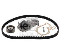 FEBI Bomba de agua + kit correa distribución RENAULT DACIA 1,6 1,4 7701472725