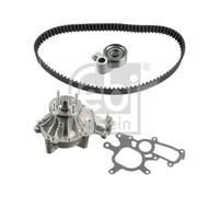 FEBI Bomba de agua + kit correa distribución TOYOTA 2,5 3,0 13505-67042 1KD-FTV