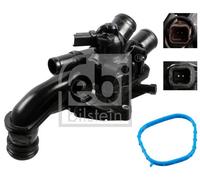 FEBI Caja del termostato PEUGEOT CITROËN 1,6 9808647080 V759927780 V764558180