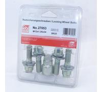 Febi Cerraduras Llanta Tornillos Antirrobo Kit M12x1, 25x34mm Plano 27053 1