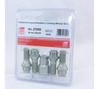 Febi Cerraduras Llanta Tornillos Antirrobo Kit M14x1, 5x29mm Kegelbund 27055 2