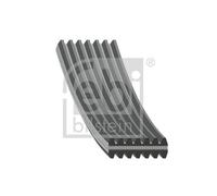 FEBI Correa trapecial poli V VW PORSCHE AUDI 2,0 3,6 022145933P 95510293300 BHK