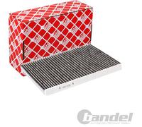 Febi Filtro Habitáculo Carbón Activo Apto para Audi A3 Asiento de Tt Arosa Skoda