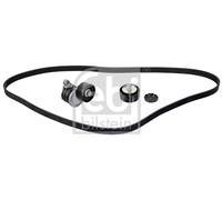 FEBI Juego de correas trapeciales poli V MERCEDES-BENZ 2,1 A0039932196 OM651.921