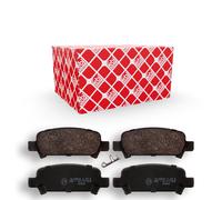 Febi Juego de Pastillas de Freno Eje Trasero Apto para Mitsubishi Lancer 16659